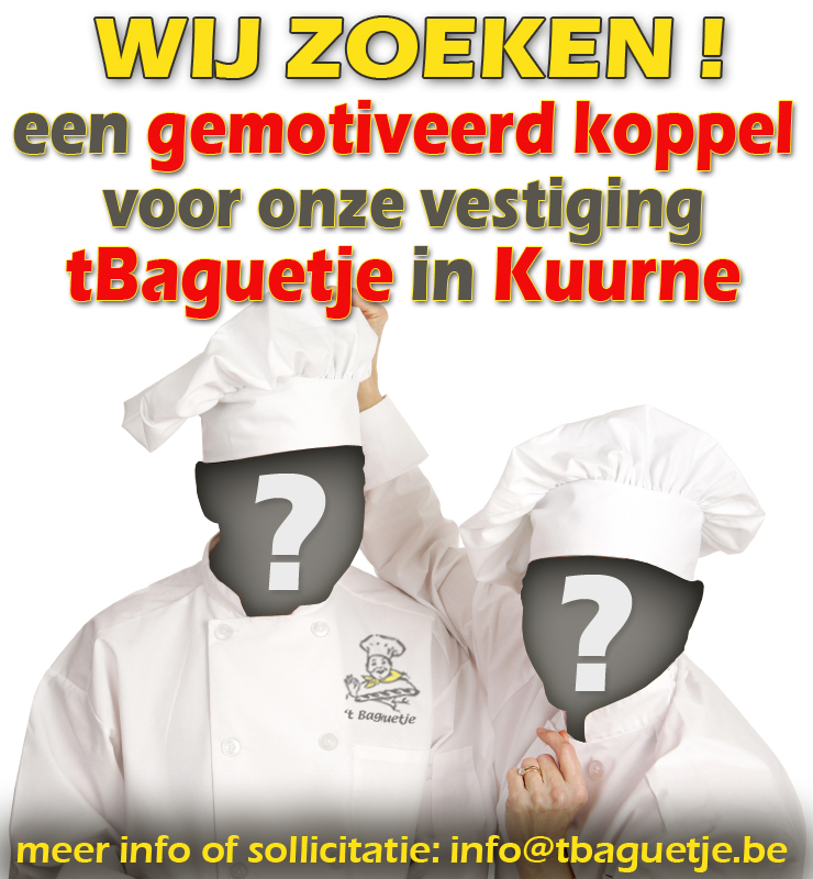 Wij zoeken voor Kuurne !